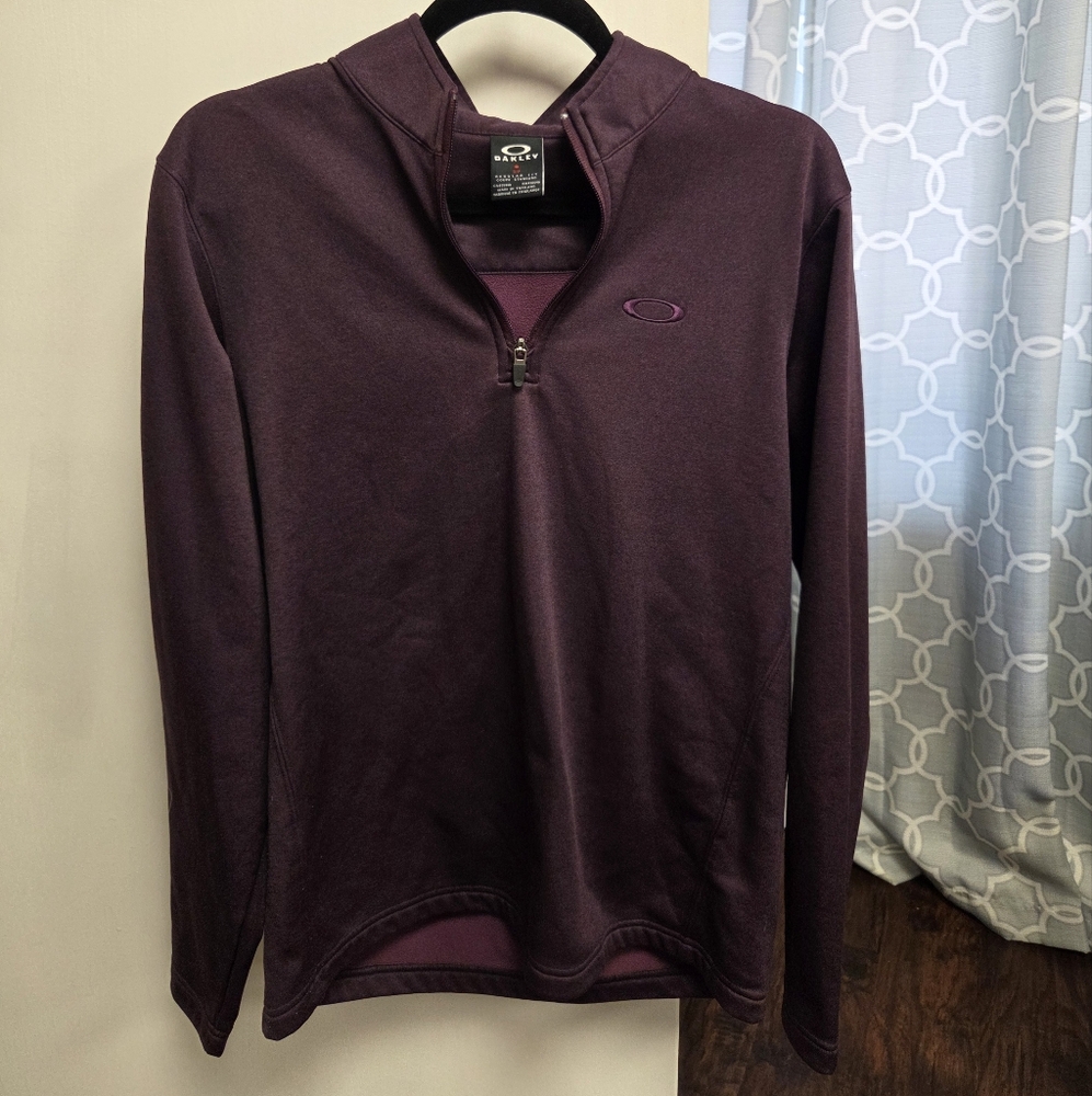 Oakley Women's Deep Purple Zip-Up Jacket